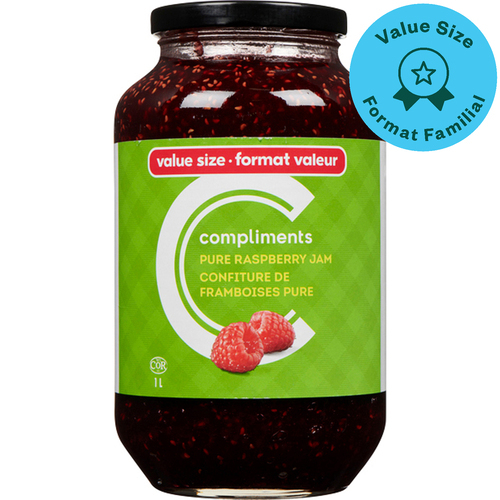 COMPLIMENTS RASPBERRY JAM 1 L