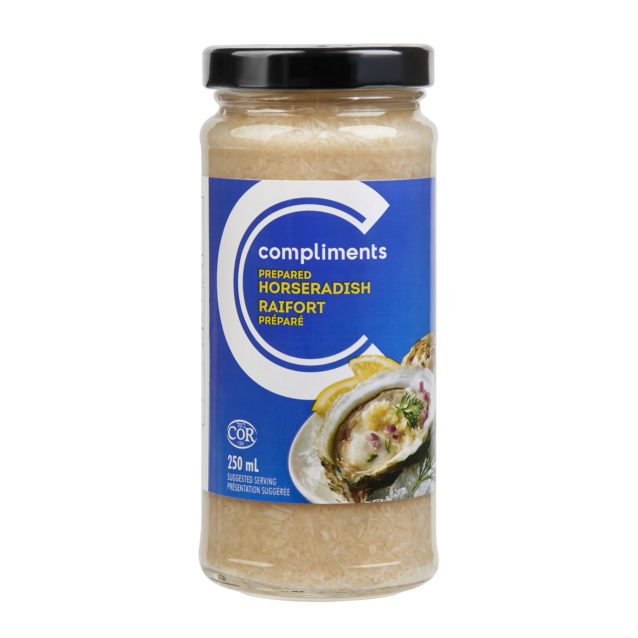 COMPLIMENTS HORSERADISH SAUCE 250 ML