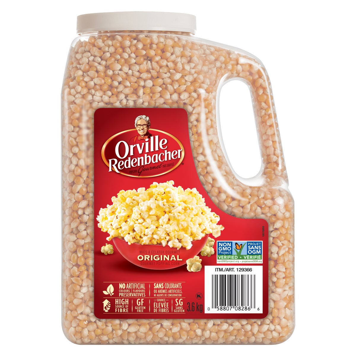 ORVILLE REDENBACHER POPCORN KERNELS 3.6 KG