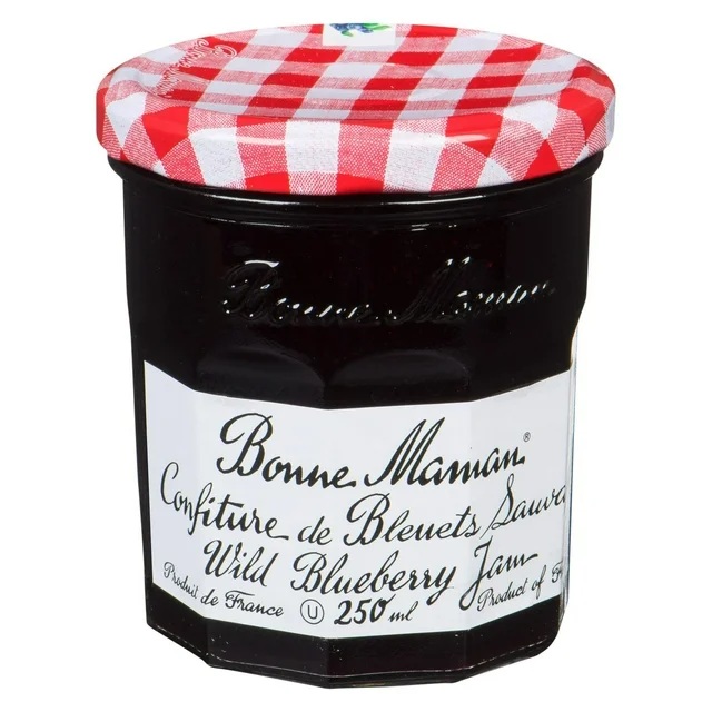 BONNE MAMAN WILD BLUEBERRY JAM 250 ML