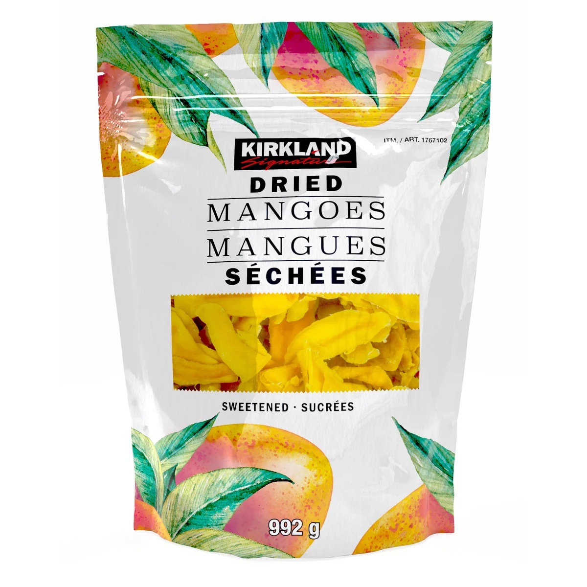 KIRKLAND SIGNATURE DRIED MANGOES 992 GR