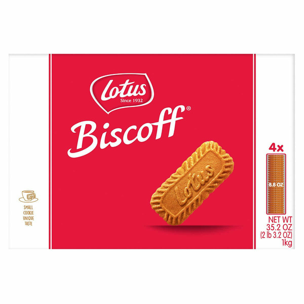 LOTUS BISCOFF CARAMEL BISCUIT 4 X 250 GR