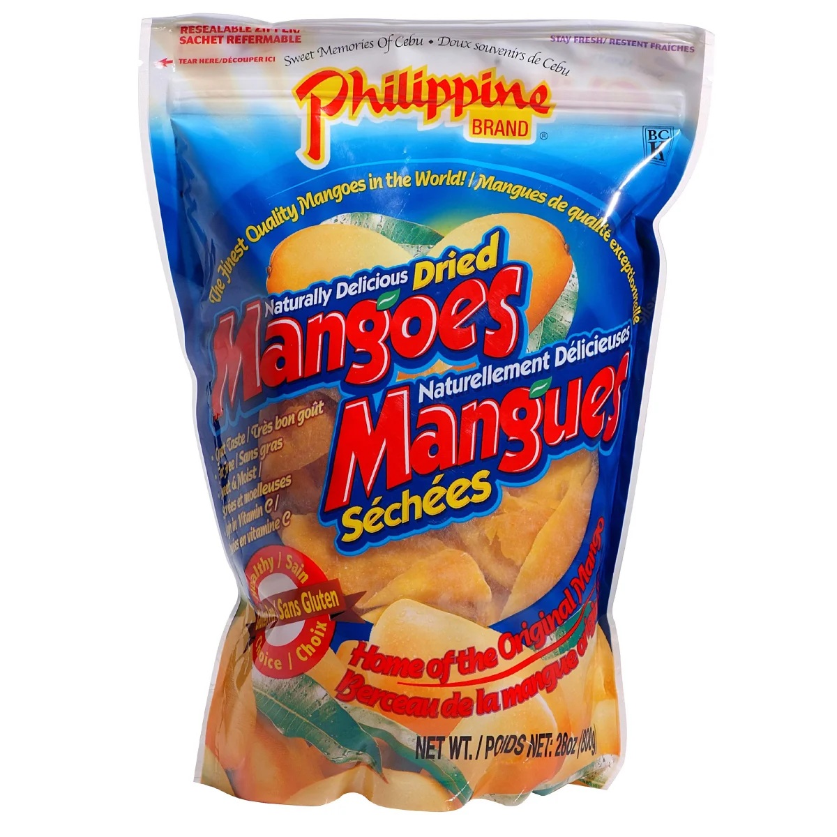 PHILIPPINE DRIED MANGOES 850 G