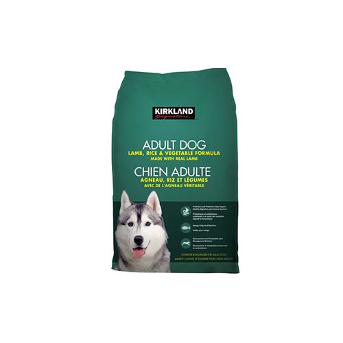 KIRKLAND SIGNATURE LAMB AND RICE DOG FOOD 18KG