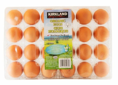 KIRKLAND SIGNATURE ORGANIC LARGE EGGS 24 CT