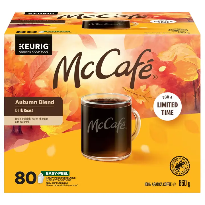 MCCAFE AUTUMN BLEND K-CUPS 80'S