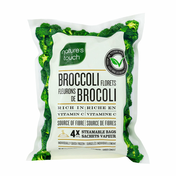 NATURE'S TOUCH FROZEN BROCCOLI FLORETS 2 KG