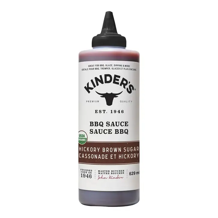 KINDER'S HICKORY BROWN BBQ SAUCE 629 ML