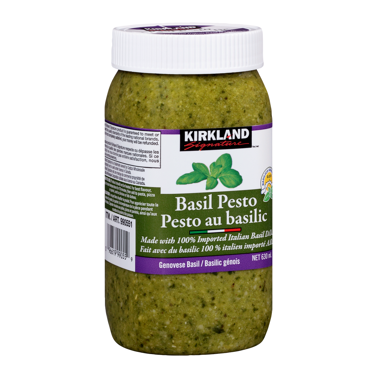 KIRKLAND SIGNATURE BASIL PESTO 630 ML