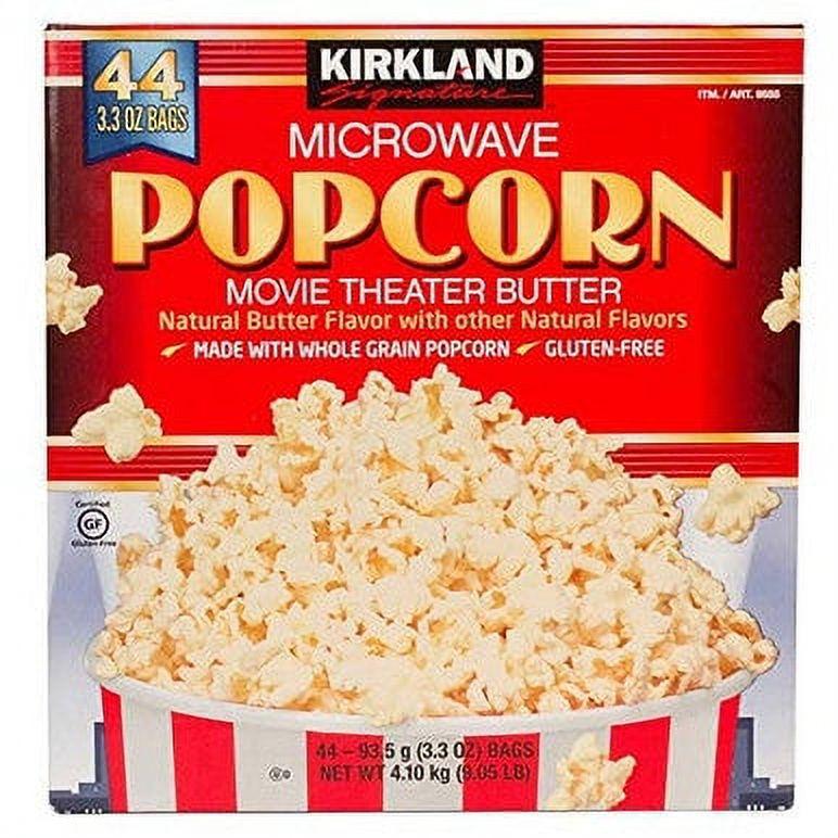 KIRKLAND SIGNATURE BUTTERY MICROWAVED POPCORN 44 X 90G
