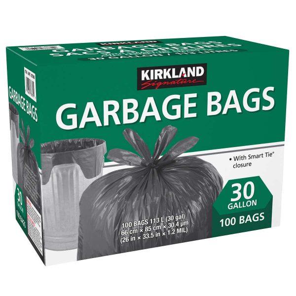 KIRKLAND SIGNATURE 26" x 33.5" GARBAGE BAGS 100'S