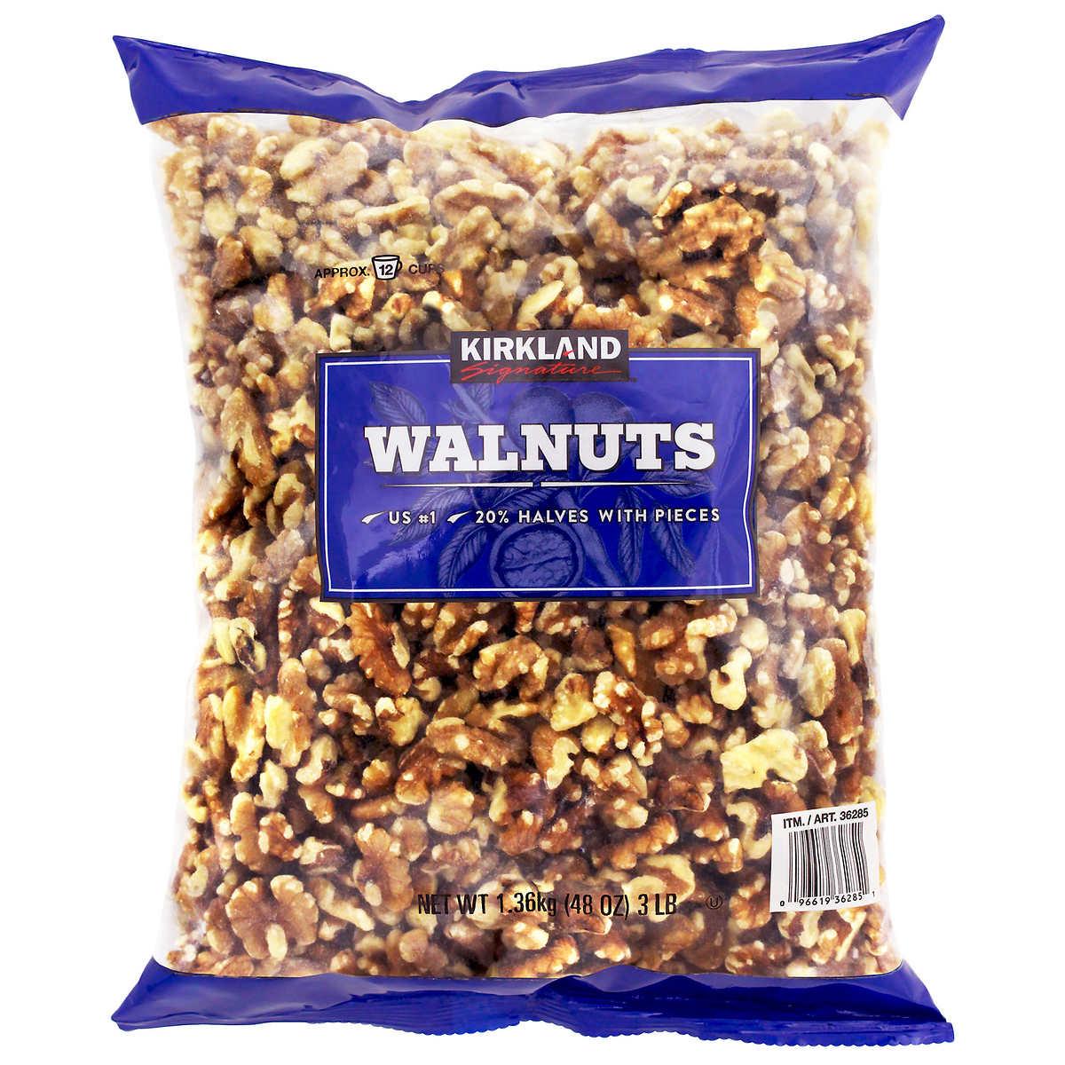 KIRKLAND SIGNATURE WALNUT PIECES 1.36 KG