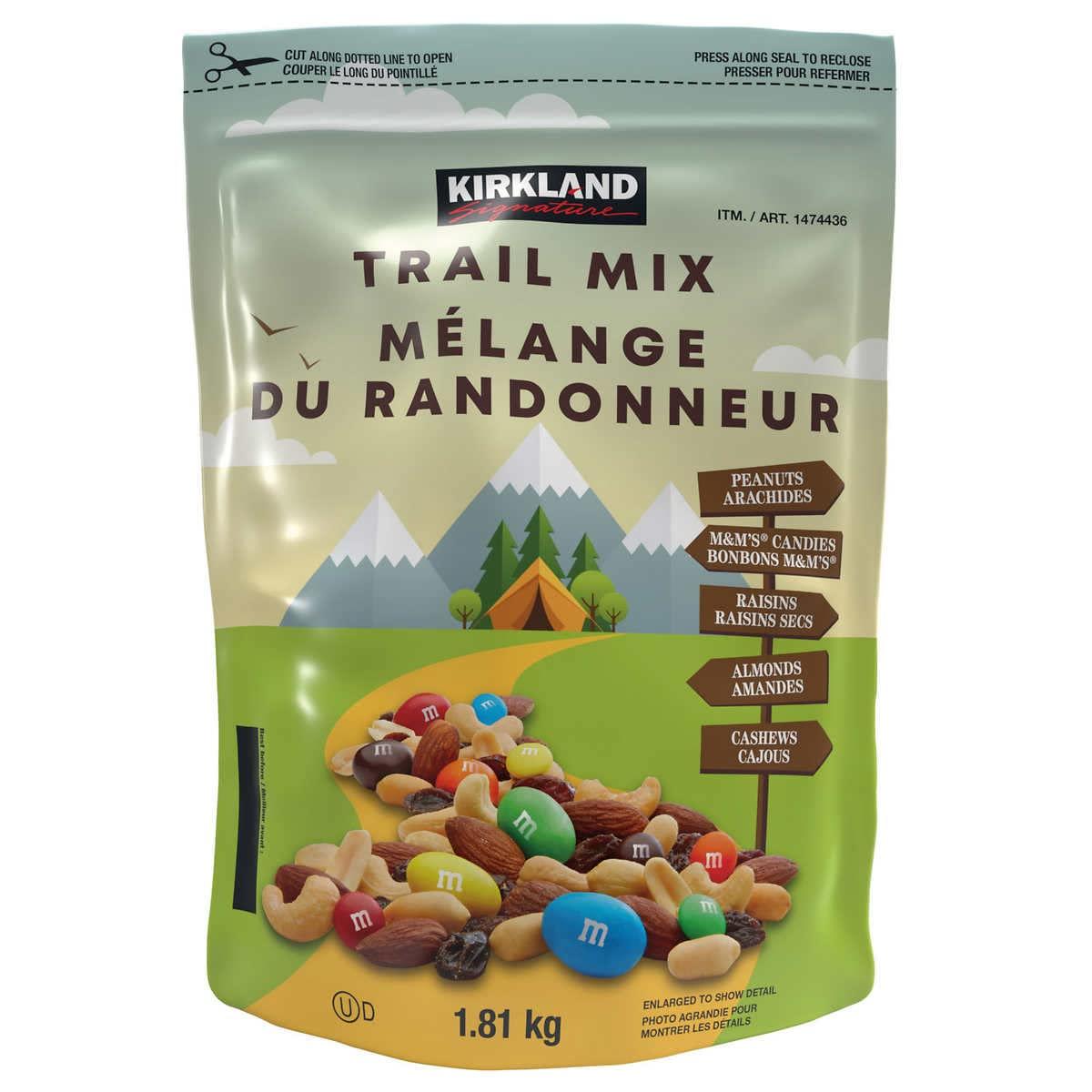 KIRKLAND SIGNATURE TRAIL MIX 1.81 KG