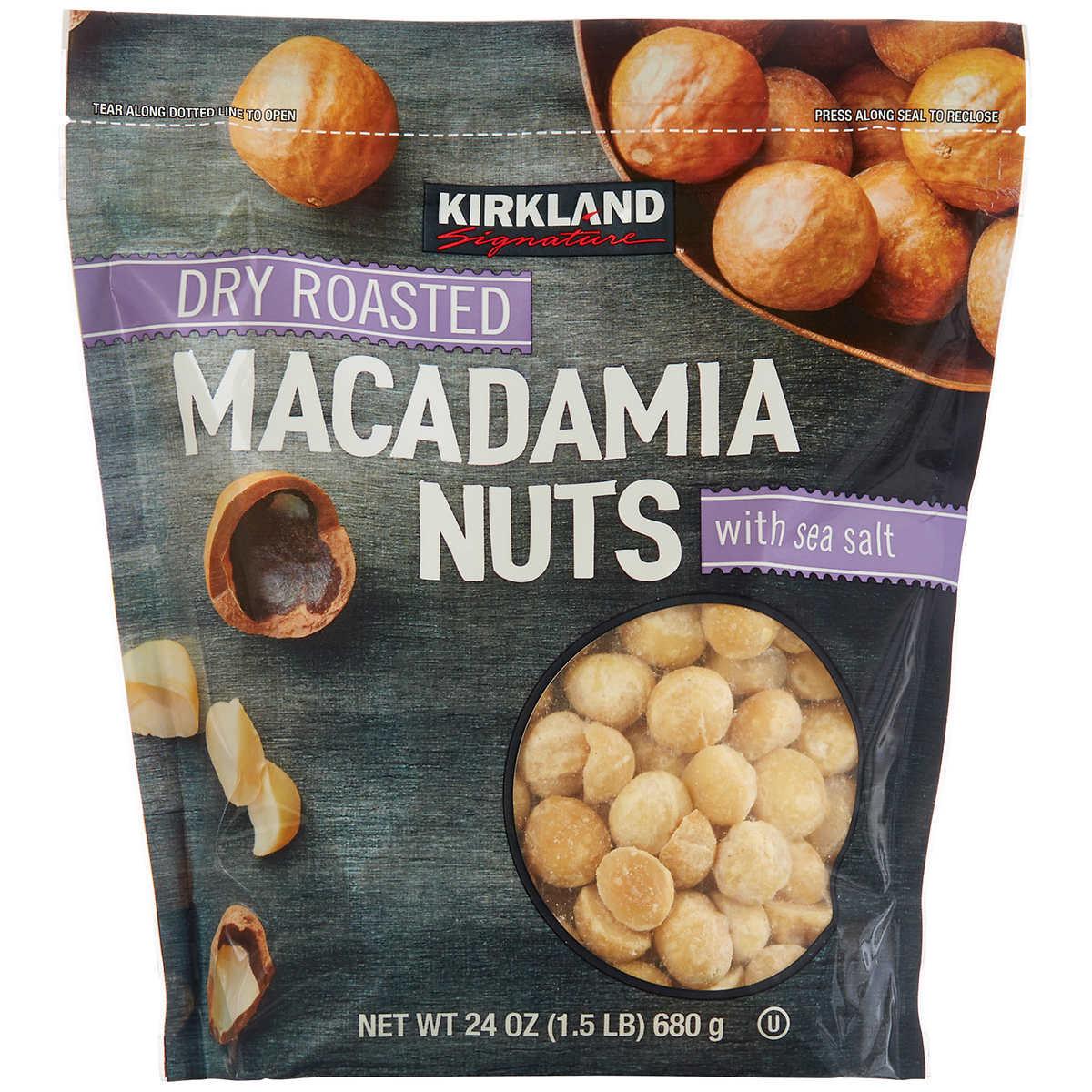 KIRKLAND SIGNATURE MACAMADIA NUTS 680G