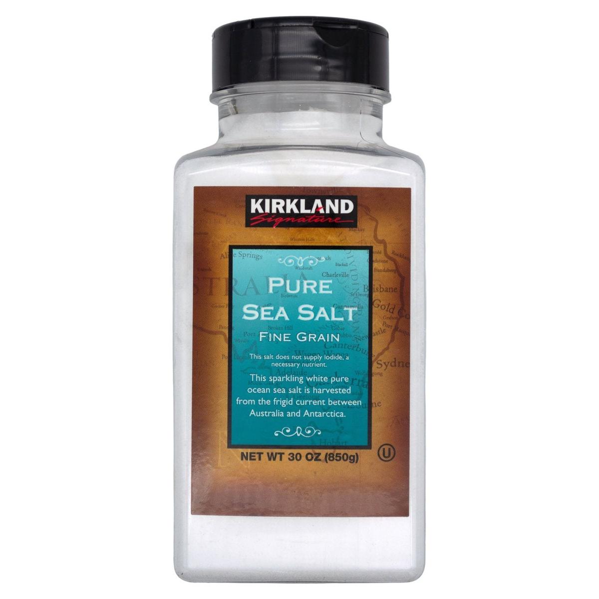 KIRKLAND SIGNATURE SEA SALT 850 GR