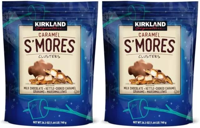 KIRKLAND SIGNATURE CARAMEL SMORES CLUSTERS 748 GR