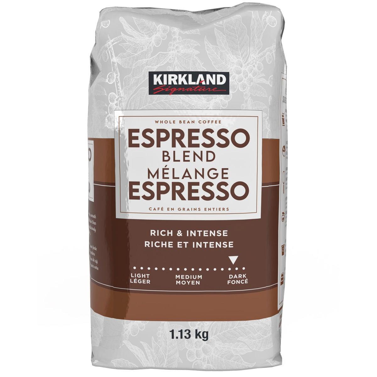 KIRKLAND SIGNATURE ESPRESSO COFFEE BEANS 1.13 KG