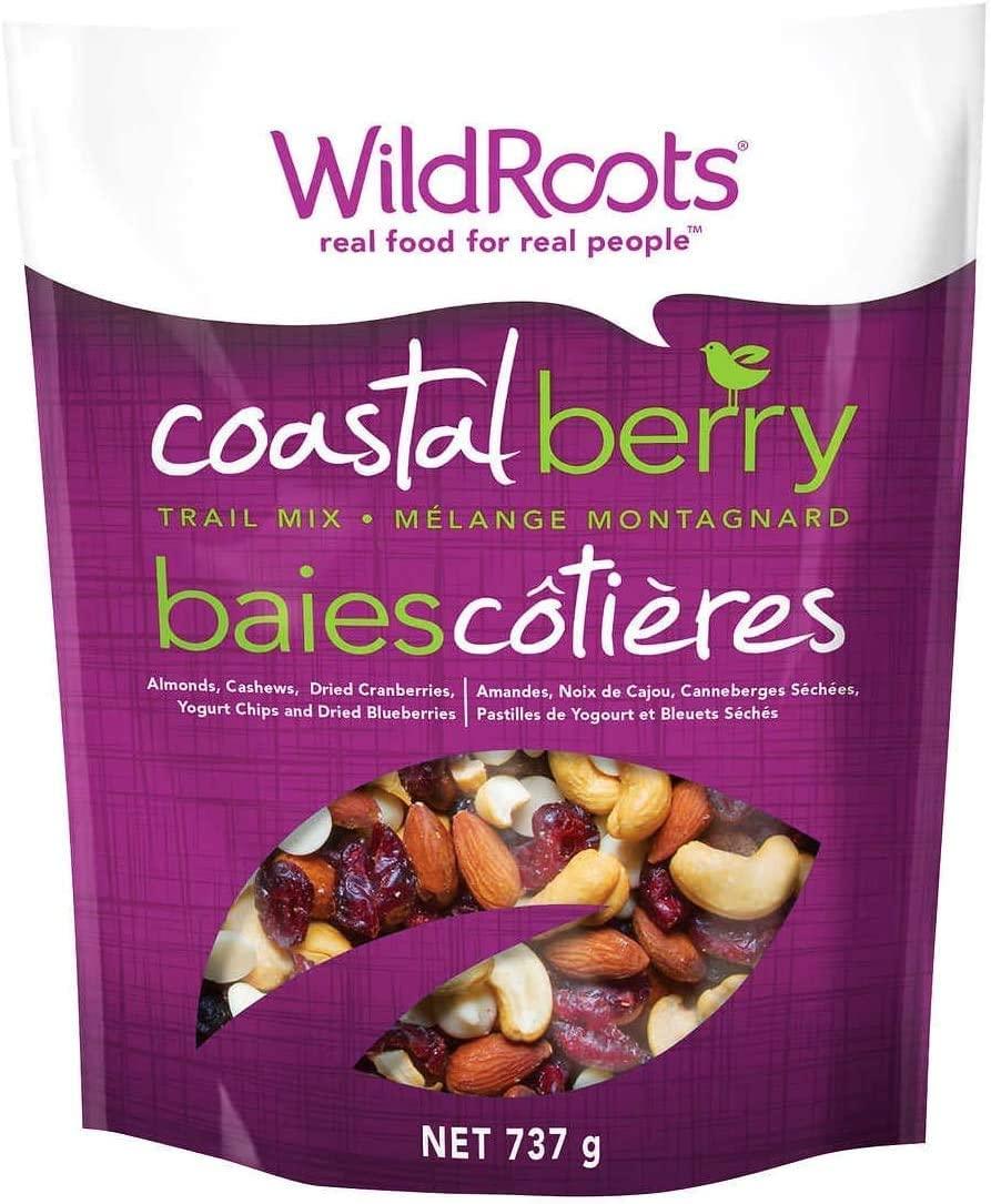 WILD ROOTS COASTAL BERRY TRAIL MIX 737 G